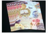厚紙＊コラージュペーパー＊エッフェル塔とバラ＊オリジナル