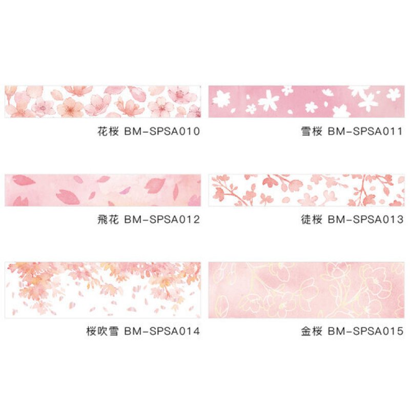 画像4:  Special 桜 飛桜  BGM マスキングテープ ♪