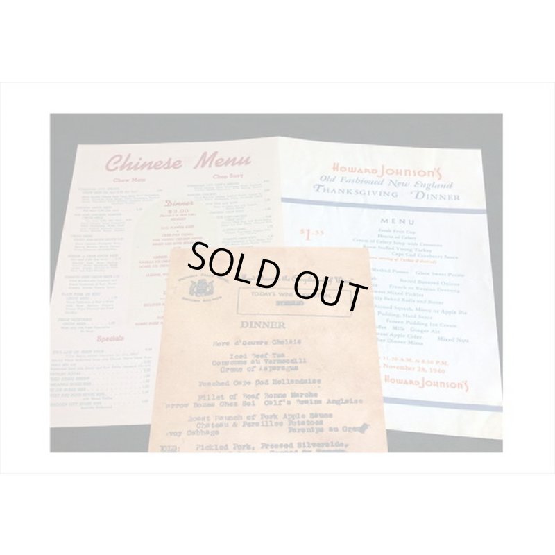 画像3: 珈琲☕クラフトペーパーセット＊ホテルメニュー表＊20枚入り＊海外製