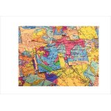 世界地図＊MAP＊大きい＊カットシール＊32枚＊オリジナル