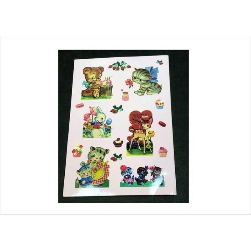 画像3: オリジナル💓レトロアニマル＊光沢＊ダイカットシールシート