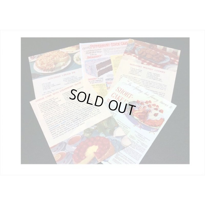 画像4: はがきサイズ＊ペーパーセット＊レシピ＊50枚＊海外製