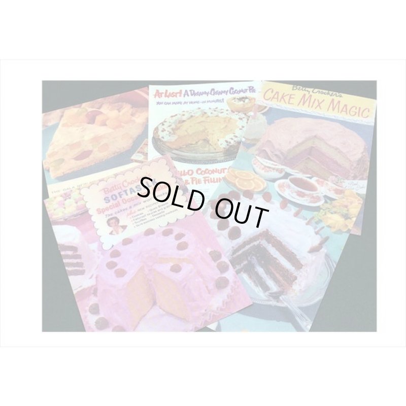 画像4: はがきサイズ＊ペーパーセット＊ケーキ＊50枚＊海外製