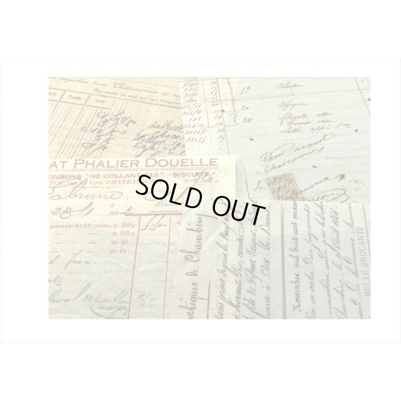 画像3: はがきサイズ＊ペーパーセット＊伝票＊50枚＊海外製