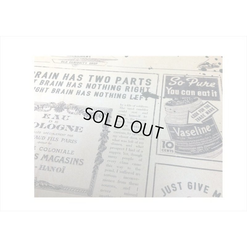 画像6: ジャーナル＊ディスカバリー＊新聞素材＊ペーパーセット＊海外製