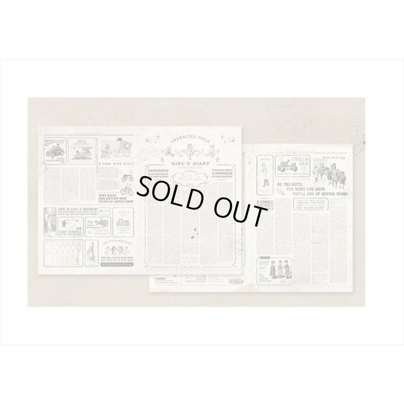 画像8: ジャーナル＊ガールズデイリー＊新聞素材＊ペーパーセット＊海外製