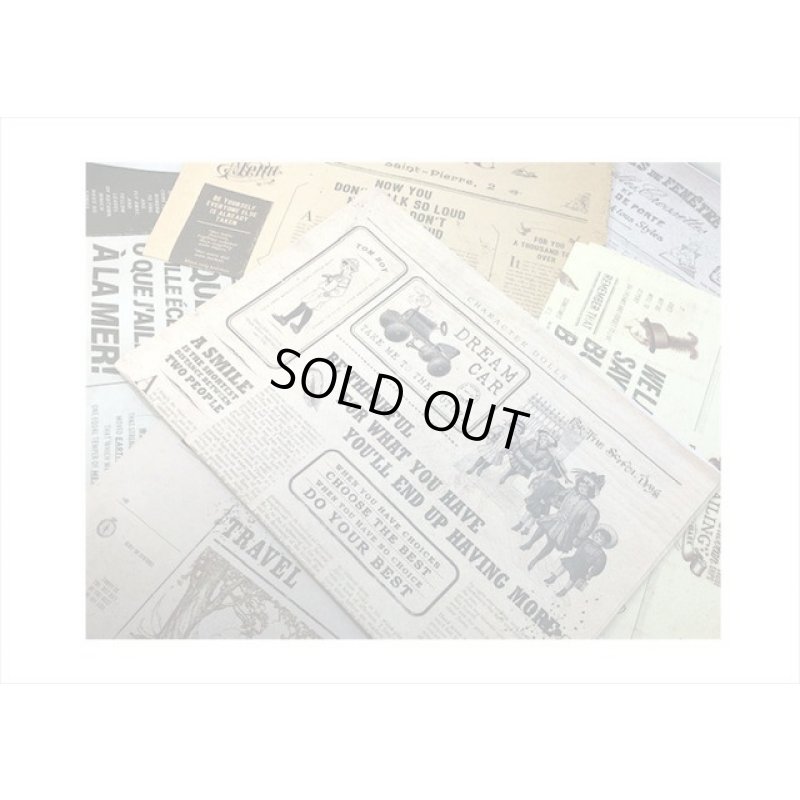 画像14: ジャーナル＊ガールズデイリー＊新聞素材＊ペーパーセット＊海外製