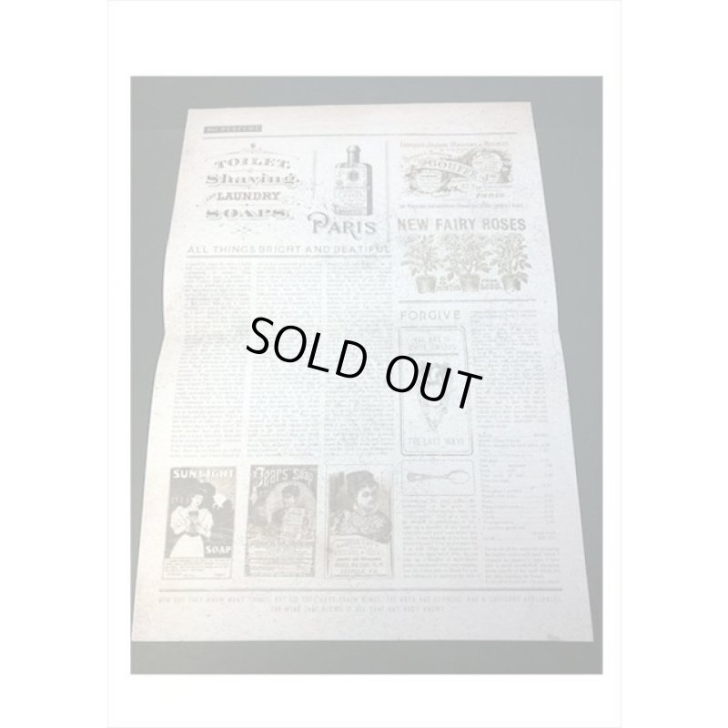 画像5: ジャーナル＊イブニングライフ＊新聞素材＊ペーパーセット＊海外製