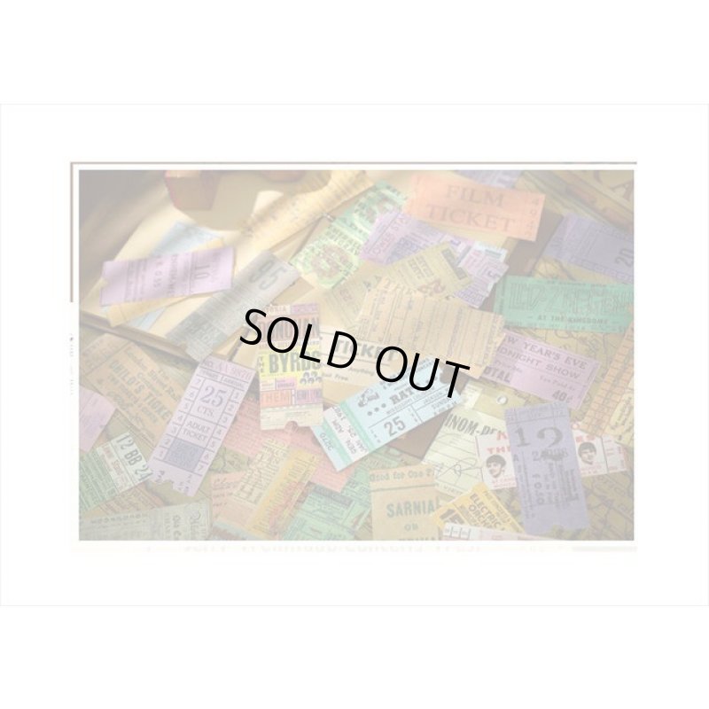 画像7: ちぎれるチケット＊イエロー＊柄違い＊ミシン目入り＊50枚＊海外製