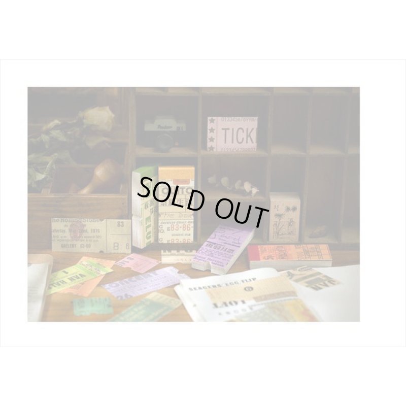 画像6: ちぎれるチケット＊イエロー＊柄違い＊ミシン目入り＊50枚＊海外製