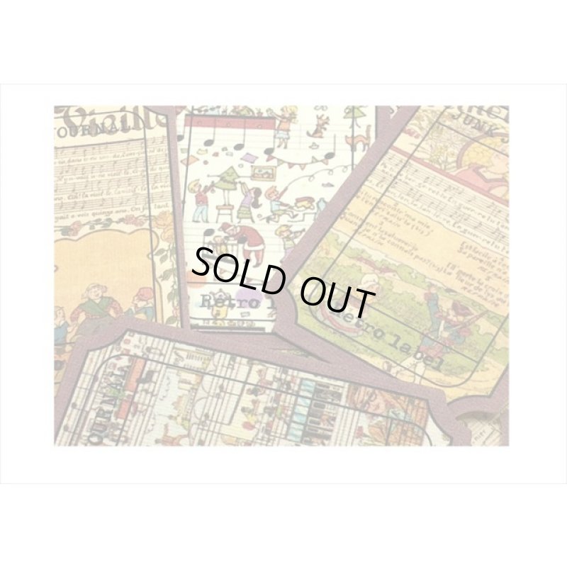 画像4: オシャレなチケットタグ💓＊ミュージックスコア＊100枚＊海外製