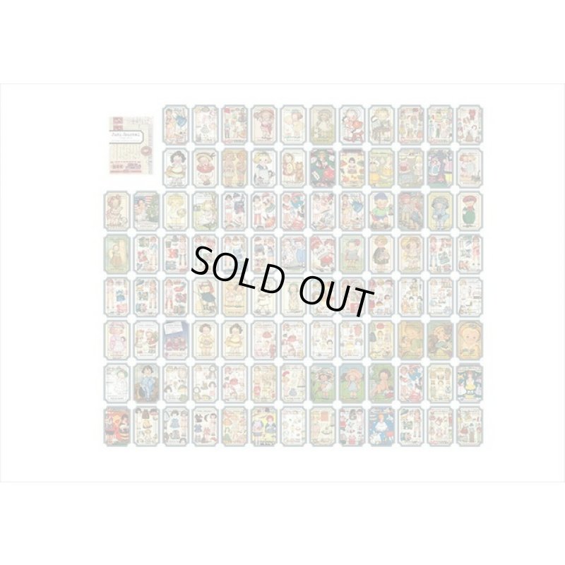 画像7: オシャレなチケットタグ💓＊着せ替え人形＊100枚＊海外製