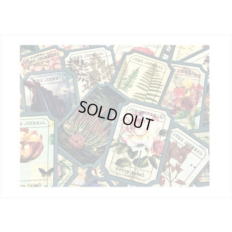 画像4: オシャレなチケットタグ💓＊植物＊100枚＊海外製