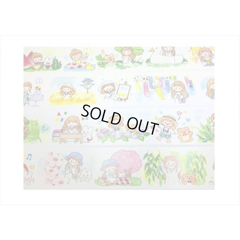 画像6: molinta＊マステ＊ながーーーいループ💓＊はく離式＊海外マステ　クリックポスト不可