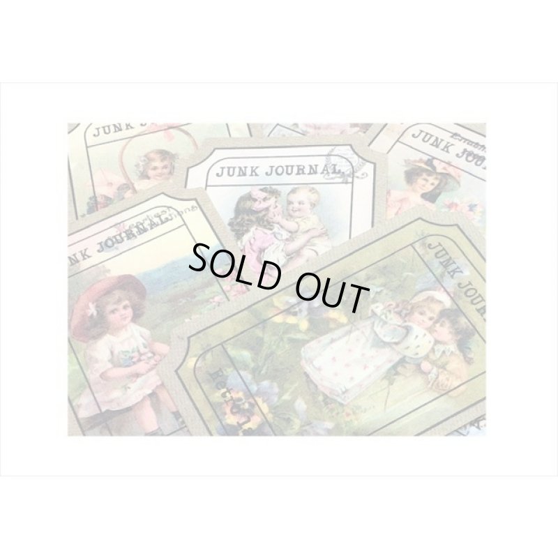 画像3: オシャレなチケットタグ💓＊ヴィクトリア風＊100枚＊海外製