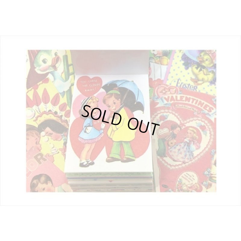 画像4: ミニペーパーセット＊レトロアニマル＆ガール＊柄違い100枚＊ 海外製