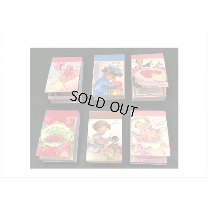 画像7: ミニペーパーセット＊花の妖精＆少女＊柄違い100枚＊ 海外製