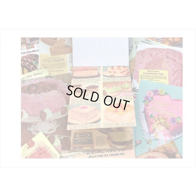 画像5: ミニペーパーセット＊スイーツ＊柄違い100枚＊ 海外製