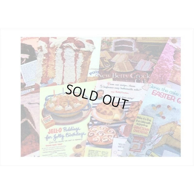 画像3: ミニペーパーセット＊スイーツ＊柄違い100枚＊ 海外製