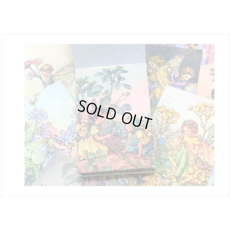 画像4: ミニペーパーセット＊花の妖精＆少女＊柄違い100枚＊ 海外製