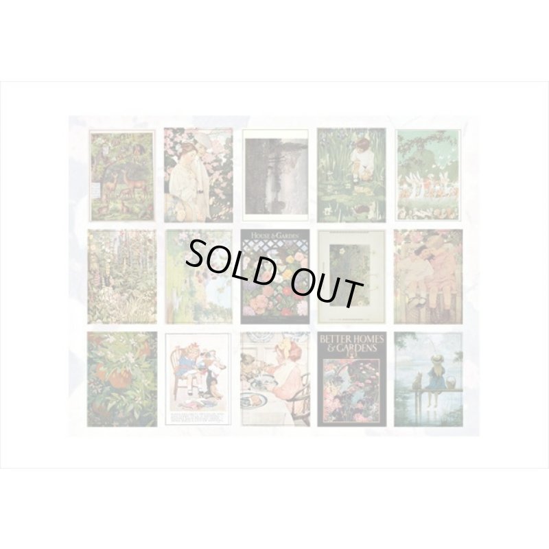 画像10: ざっくりメモ帳＊油絵＊ペーパーセット＊60枚＊海外製