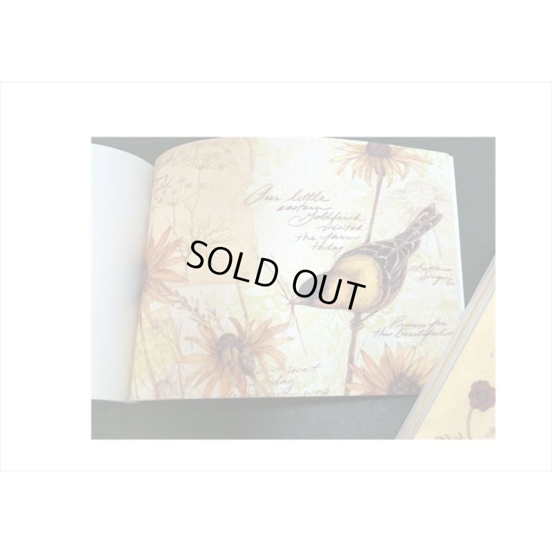 画像9: ざっくりメモ帳＊自然＊ペーパーセット＊60枚＊海外製