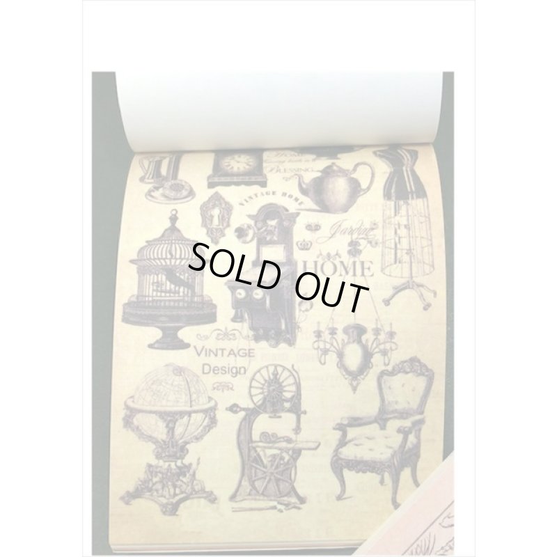 画像8: ざっくりメモ帳＊ファッション＊ペーパーセット＊60枚＊海外製