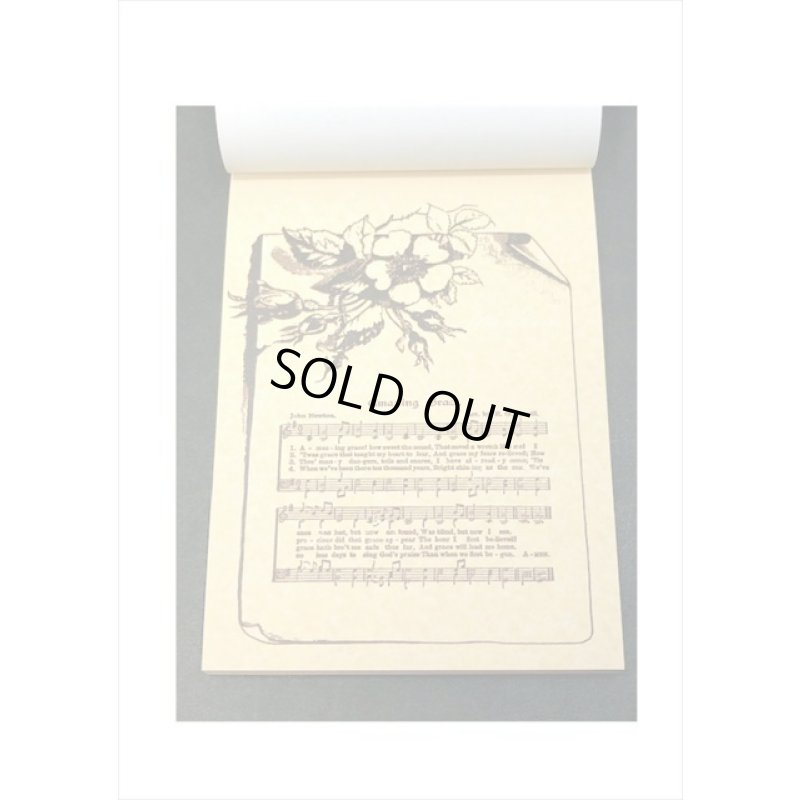 画像4: ざっくりメモ帳＊楽譜＊ペーパーセット＊60枚＊海外製