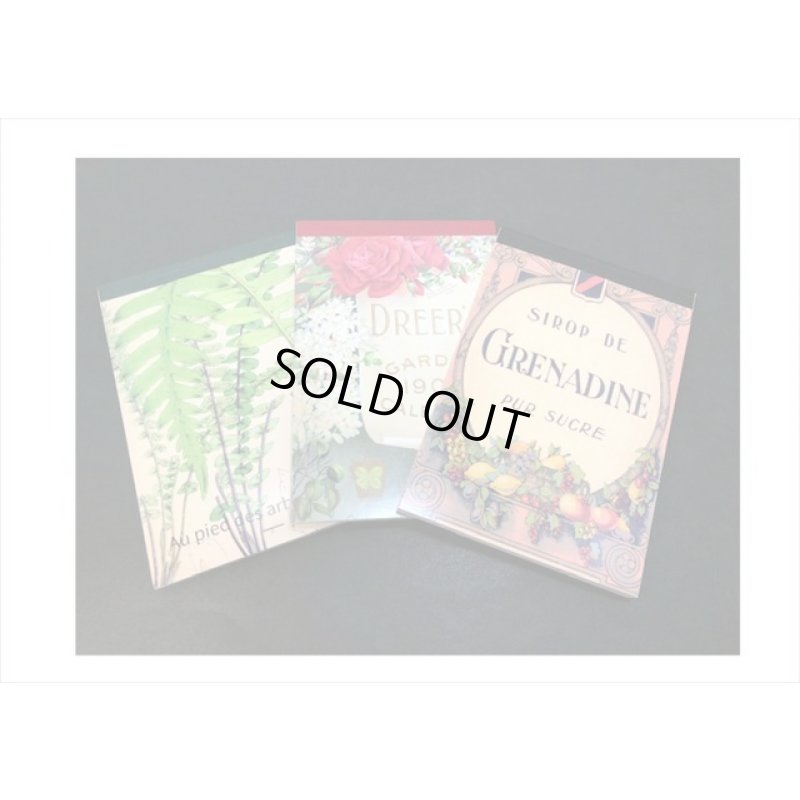 画像13: トレペシール帳＊フルーツ＊柄違い30枚＊はがきサイズ＊海外製