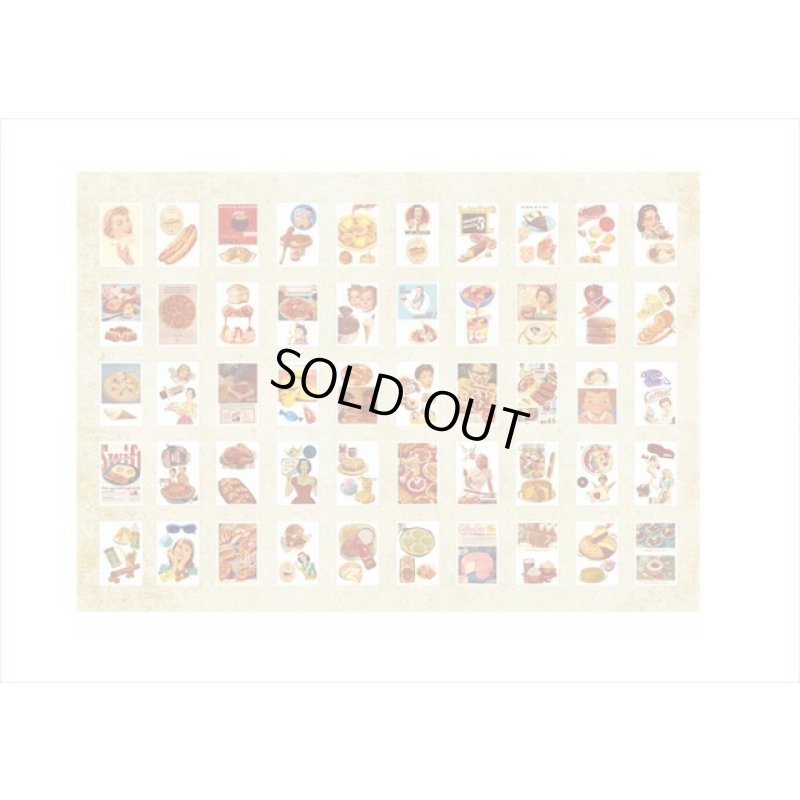 画像8: ミニBOOK＊シール本＊ブレッドLove＊50枚＊ 海外製