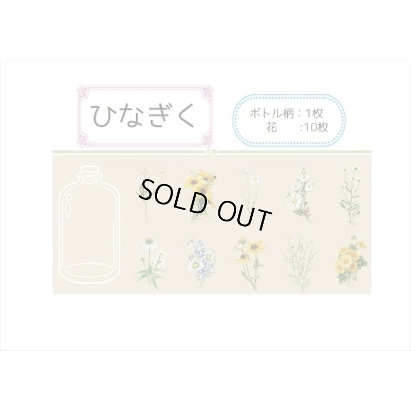 画像3: 大きい♪本物みたいな花🌸＊ひなぎく＊ボトル＊防水＊透明シール＊11枚＊海外製