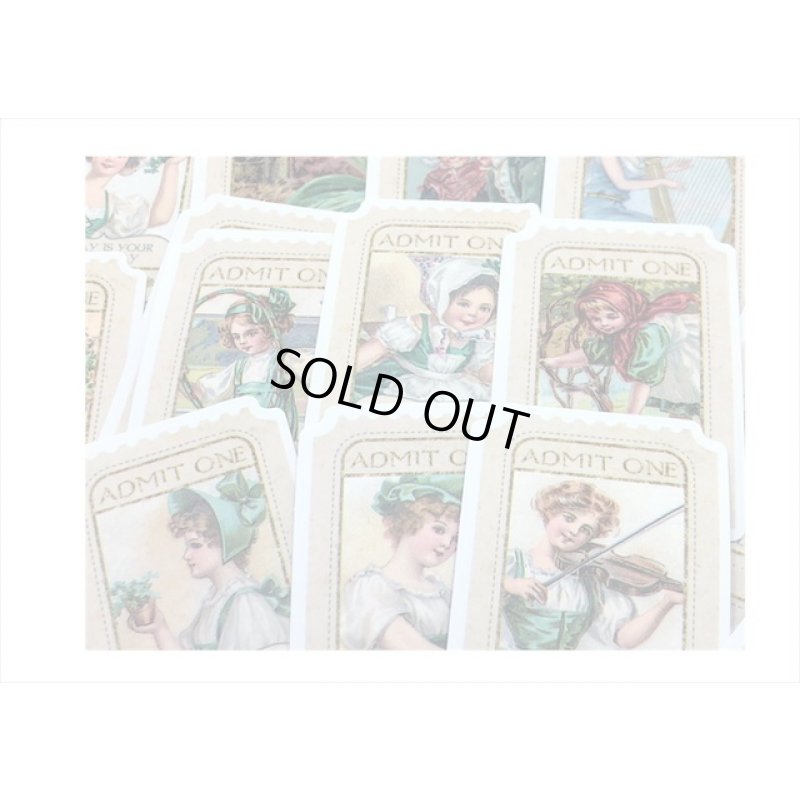 画像3: チケット型＊ラッキーデイ＊ADMIT ONE＊シール＊32枚＊海外製