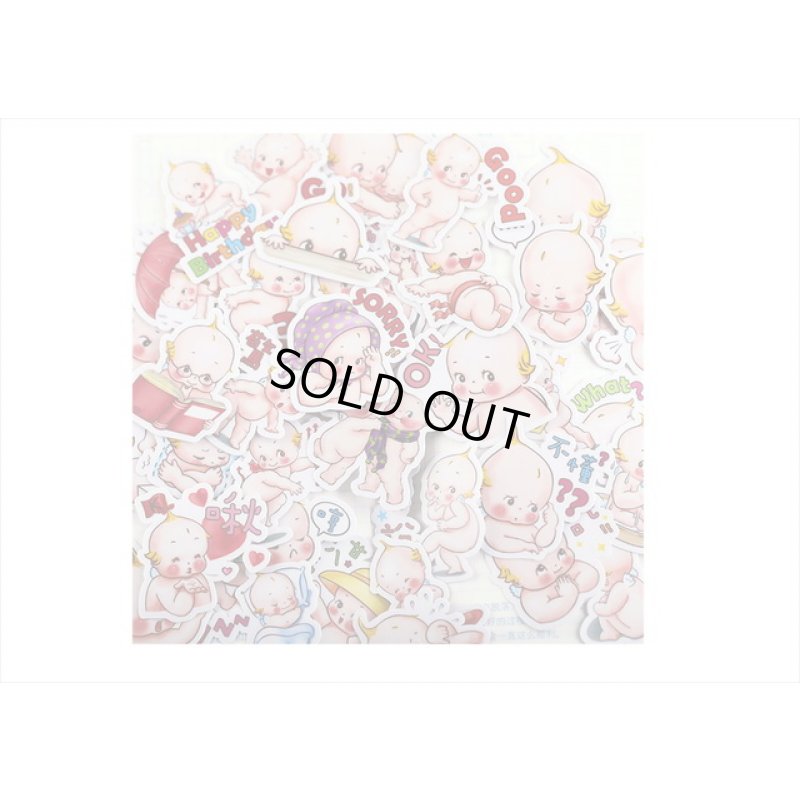 画像3: キューピー＊ベビー＊ダイカットシール💓40枚＊海外製