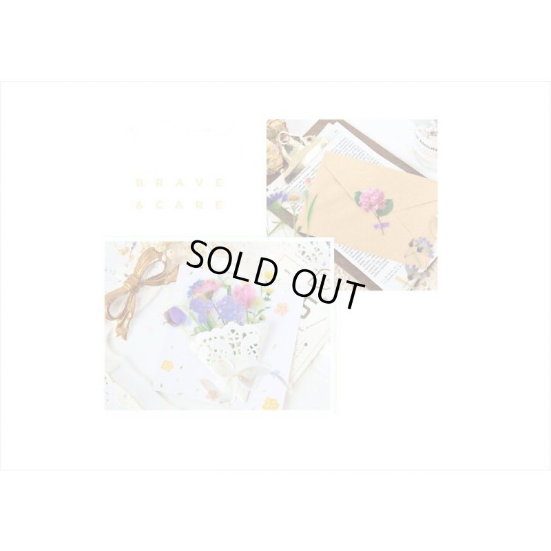 画像11: 本物みたい🌸＊グリーン＊チューリップ🌷＊透明シール＊40枚＊海外製