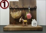 自分だけの木工品を作ろう♪　【ドライバー１本で組み立て簡単】　キーフックシェルフ♪