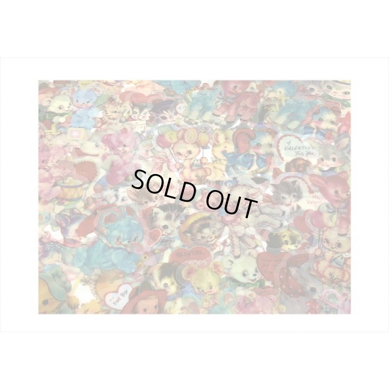 画像3: キュートアニマル＊大きめ＊透明シール＊100枚＊海外製