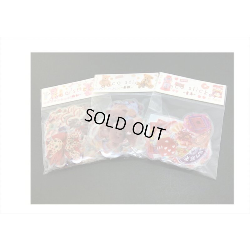 画像9: 懐かしおやつ＊大きめ＊透明シール＊100枚＊海外製