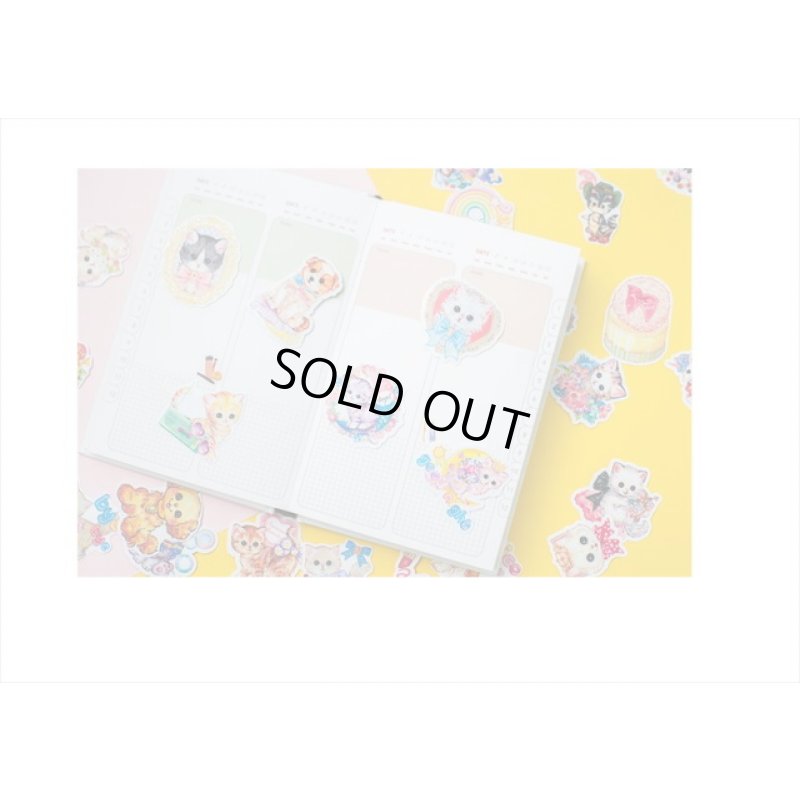 画像7: つぶらな瞳が可愛すぎ(≧∇≦)ネコ＊ダイカットシール💓40枚＊海外製