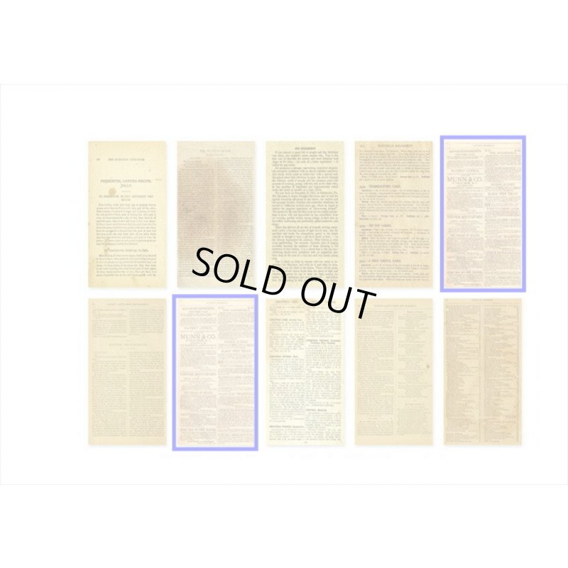 画像6: スイーツレシピ＊アンティークブックストア＊2種の紙＊60枚＊海外製