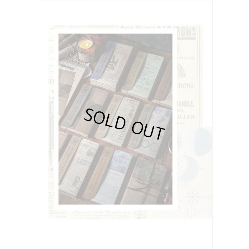 画像10: 植物＊アンティークブックストア＊2種の紙＊60枚＊海外製