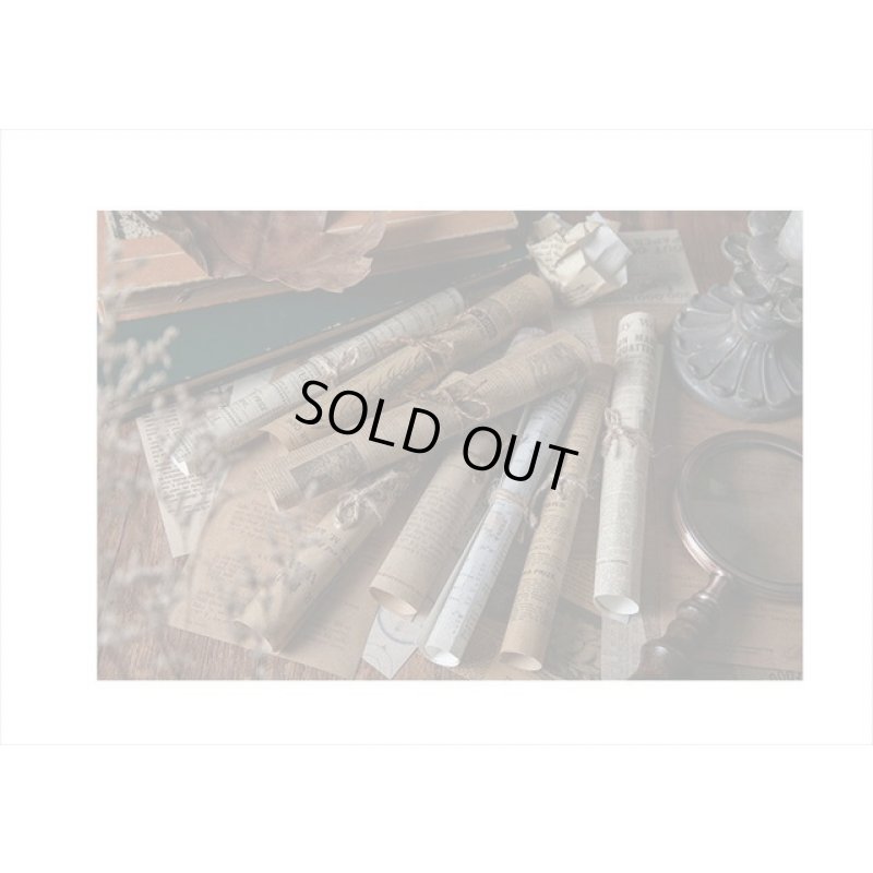 画像9: レトロアイテム＊アンティークブックストア＊2種の紙＊60枚＊海外製