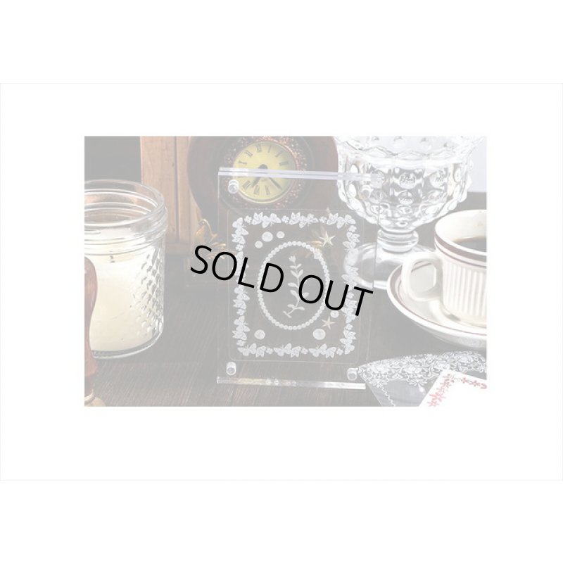 画像14: コラージュセット＊切手型＊ドイリーレース＊フレーム＊透明シール＆カード＊海外製