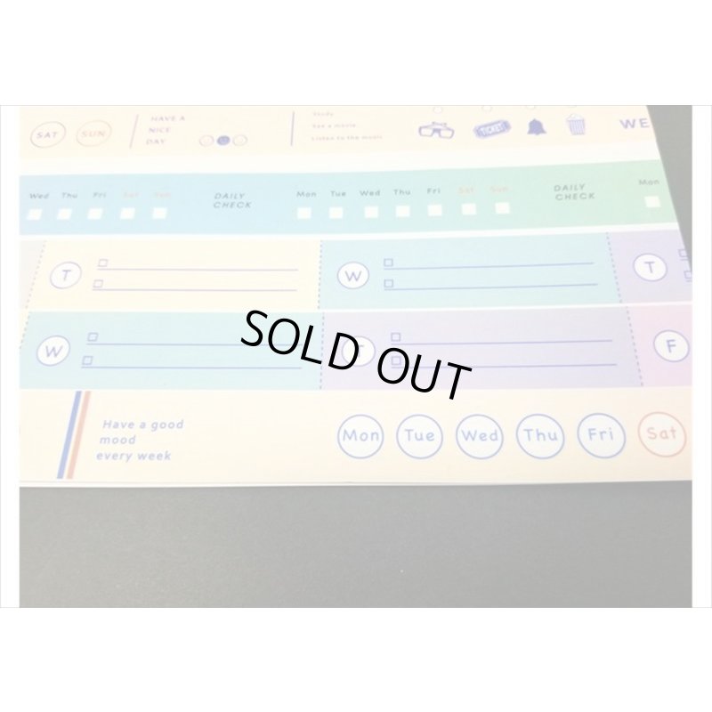 画像5: TO　DO　LIST♪　マステ３巻セット　海外製　クリックポスト不可