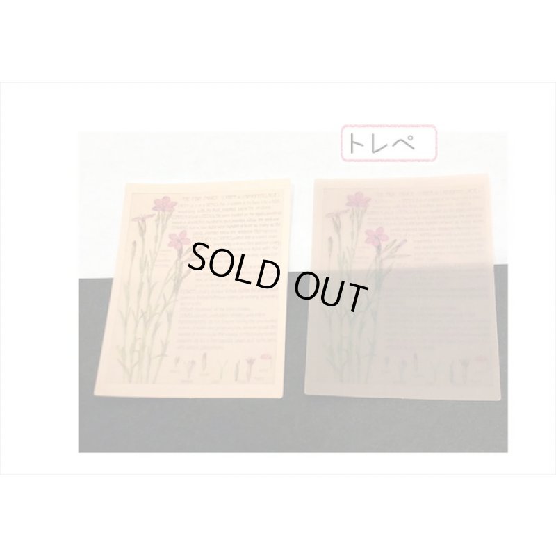 画像5: どっちが好き？フラワー＊2種のペーパー＊トレペ＊30枚入り＊海外製