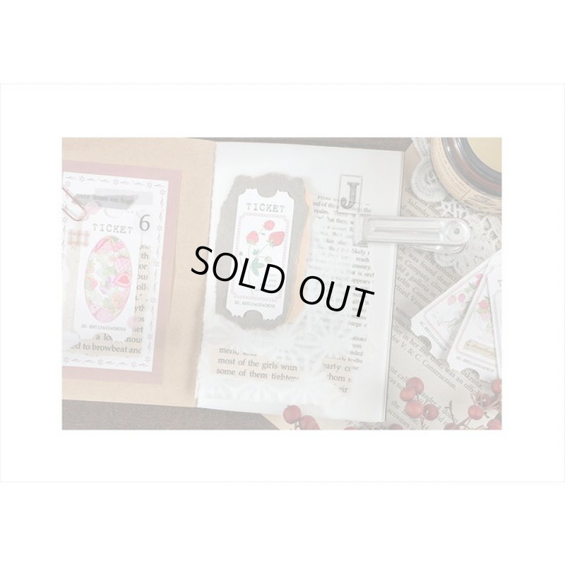 画像6: チケットタグ帳＊くだもの・ボトル＊48カット分＊海外製