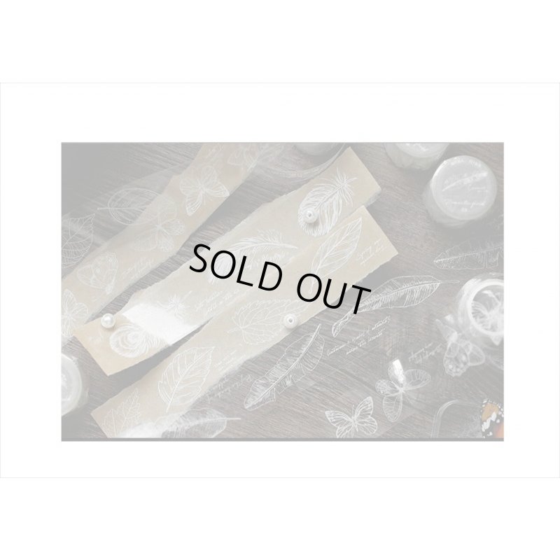 画像6: 芭蕉　透明マステ　PETテープ　はく離式　海外製　クリックポスト不可