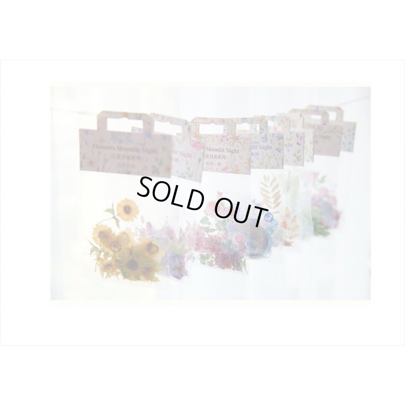 画像14: 持ち手付き＊本物みたい🌸リーフ（葉）＊防水＊透明シール＊30枚＊海外製