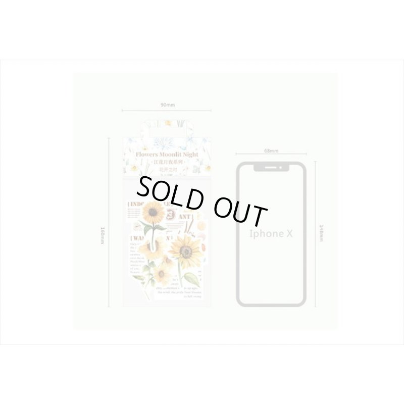 画像13: 持ち手付き＊本物みたい🌸リーフ（葉）＊防水＊透明シール＊30枚＊海外製