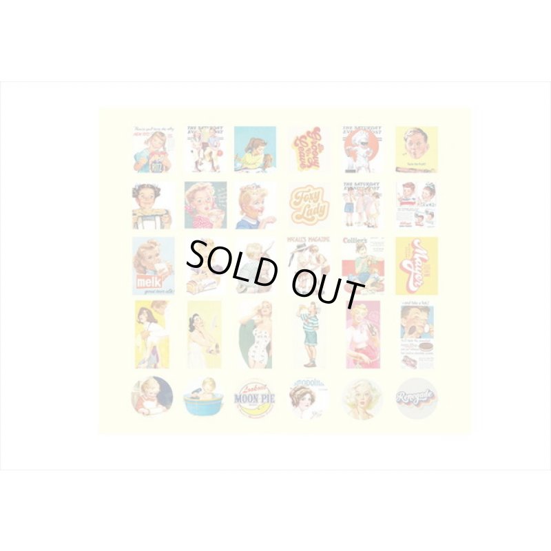 画像8: アメリカン♪BOX入りペーパーセット＊シール＊60枚入り＊海外製