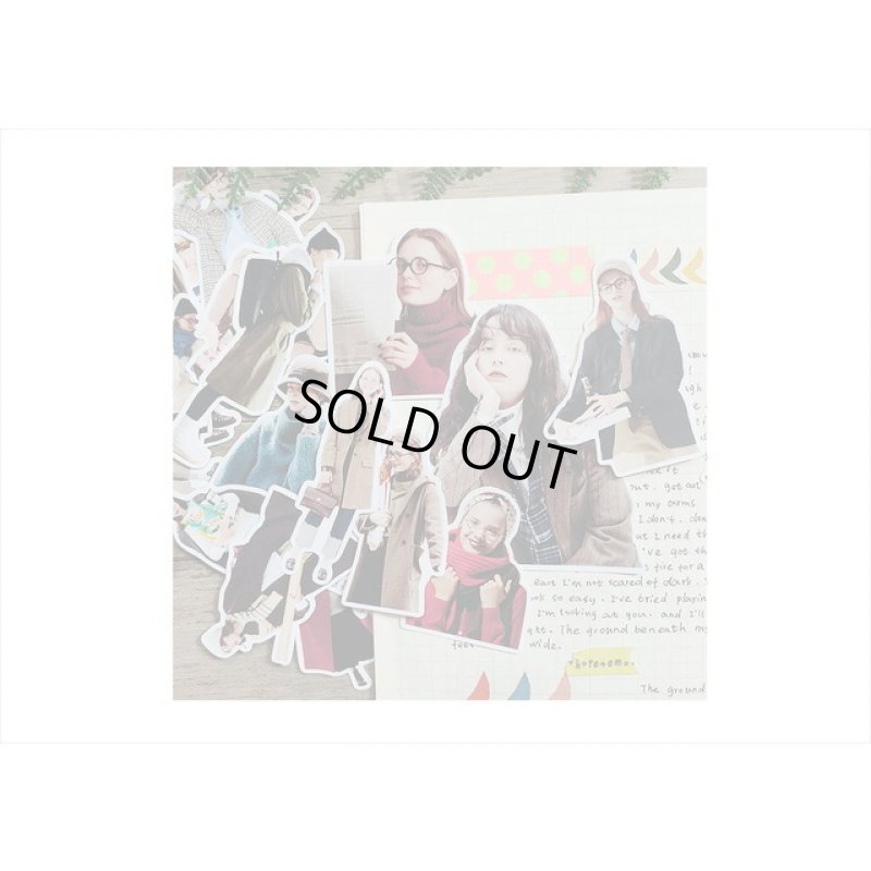 画像3: ベストショット＊女の子＊人物シール＊20枚＊海外製